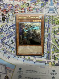 Gravekeeper's Commandant FOTB-EN015 1st Edition Ultimate Rare LP YuGiOh - Image 1
