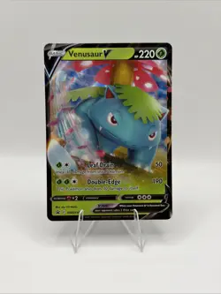 Pokemon TCG: Venusaur V SWSH100 SWSH: Sword & Shield Promo Cards Holo - NM - Image 1