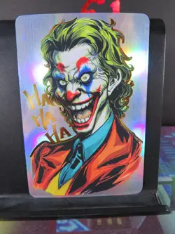 The Joker DC Batman Art Card Rare Holo Collectible Comic Character CCG NM - Image 1