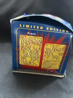 Pokemon Charizard 23K Gold-Plated Burger King Trading Card 100% BRAND NEW SEALED - Image 3