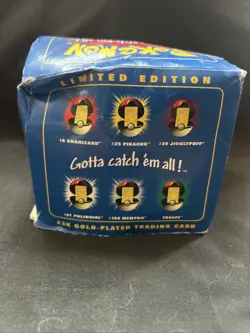 Pokemon Charizard 23K Gold-Plated Burger King Trading Card 100% BRAND NEW SEALED - Image 4