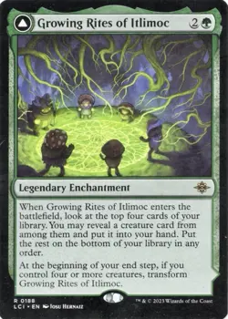 Growing Rites of Itlimoc - Near Mint MTG The Lost Caverns of Ixalan Magic Card - Image 1