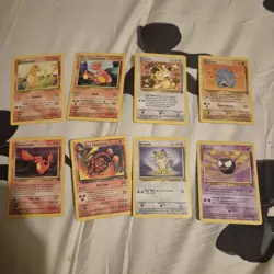 Vintage Pokemon Cards Job Lot – WOTC Base Set & Team Rocket - Rare - Image 1