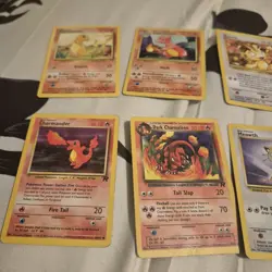 Vintage Pokemon Cards Job Lot – WOTC Base Set & Team Rocket - Rare - Image 4