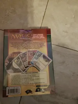 2001 Magic the Gathering RARE Starter Kit W CD Rom, 15 Card Pack, Factory Sealed - Image 3