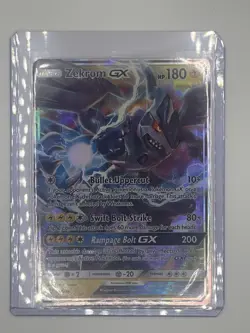 Pokemon Zekrom GX SM138 Full Art Holo Black Star Promo Card - Image 2