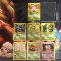 Pokemon TCG Base Set 2 Card Lot - Poliwrath, Zapdos, Nidoking, Staryu, Pinsir - Image 3