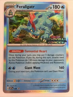 Feraligatr - (Prerelease) - SVP SV: Scarlet & Violet Promo Cards #089 Promo Holo - Image 1