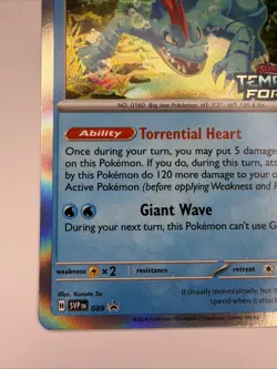 Feraligatr - (Prerelease) - SVP SV: Scarlet & Violet Promo Cards #089 Promo Holo - Image 4