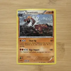 Pokemon Tyrantrum 62/111 Furious Fists Holo Card Cosmos Rare SOUGHT AFTER SALE - Image 1