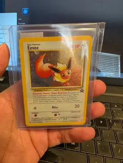 EEvee #11 Promo Black Star Vintage Pokemon Card WOTC D42 - Image 1