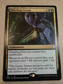 Elderfang Venom - Commander: Kaldheim Regular - Mtg - Image 1