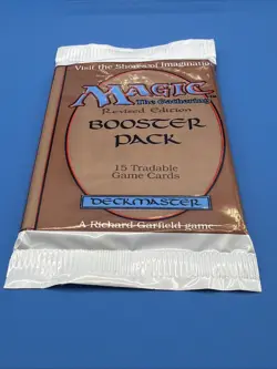 Magic The Gathering REVISED EDITION New Sealed Booster Pack MTG - Image 2