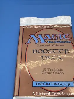 Magic The Gathering REVISED EDITION New Sealed Booster Pack MTG - Image 3