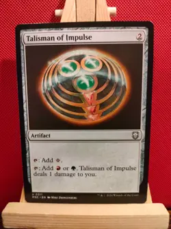 Talisman of Impulse - Modern Horizons 3 Commander - Uncommon - NM - MTG - Image 1