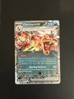 Pokemon TCG Charizard ex 125/197 – Obsidian Flames – Double Rare - Image 1