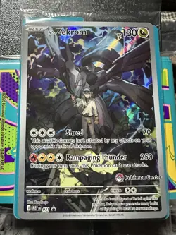 N's Zekrom 031 Ascended Heroes Promo Pokemon Center Stamped SEALED PC Exclusive - Image 1
