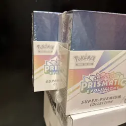 Pokemon Prismatic Evolution Super Premium Collection Box SPC Sealed Lot of 2 - Image 3