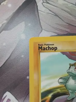 Pokemon TCG Machop Base Set 52/102 Regular LP. - Image 2