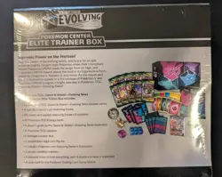 2021 Pokemon Evolving Skies Pokemon Center Sealed ETB Elite Trainer Box Sylveon - Image 2