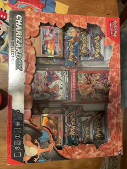 Pokemon Charizard EX Premium Collection Box Promo Booster English 2023 Sealed - Image 1