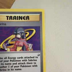Pokemon TCG Sabrina 110/132 Rare Gym Challenge LP - Image 4