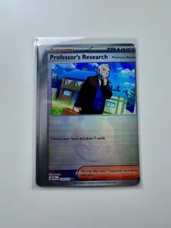 [MISCUT] Pokemon Prismatic Evolutions Professor’s Research Rowan Poke Ball Error - Image 1