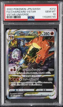 2022 POKEMON JPN SWORD & SHIELD VSTAR UNIVERSE FULL ART/CHARIZARD VSTAR PSA 10 - Image 1