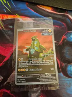 Pokemon Iron Thorns Pokemon Center Stamp Promo SVP 098 Illustration Rare Sealed - Image 1