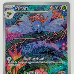 Gloom 198/197 Illustration Rare Obsidian Flames Pokemon TCG NM - Image 2