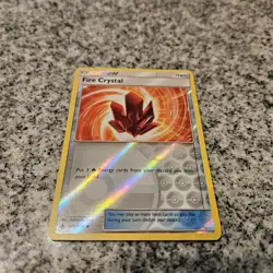 2019 Fire Crystal 173/214 - Unbroken Bonds Pokemon Trainer Item Reverse Holo - Image 1