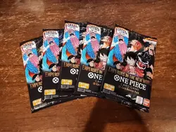 ONE PIECE OP09 Emperors in the New World Loose Booster Pack X5 English - Image 1