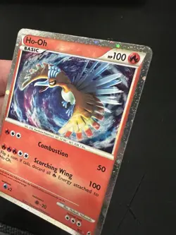 Pokemon Ho-Oh Shiny Holo Call of Legends SL5 Basic 2011 English Card Great Shape - Image 5