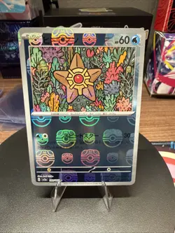 Staryu (Master Ball Pattern) 120/165 Sv2a: Pokemon Card 151 Holo (Japanese) - NM - Image 1