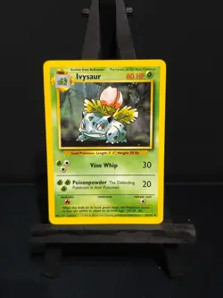 Ivysaur 30/102 Base Set Uncommon Pokemon Card WOTC (REF 125) - Image 1