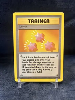 Pokemon TCG Trainer Revive Base Set, Card 89/102, Regular Uncommon - Image 1