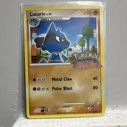 Pokemon Lucario Rumble Promo Card 12/16 Regular Stage 1 90HP English - Image 1