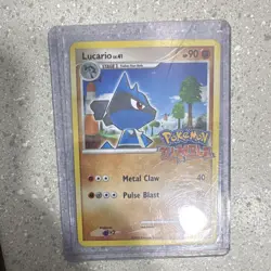 Pokemon Lucario Rumble Promo Card 12/16 Regular Stage 1 90HP English - Image 3