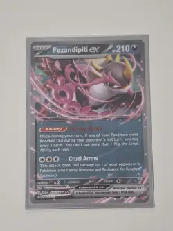 Fezandipiti ex (038/064) Pokemon Scarlet & Violet: Shrouded Fable Pokemon Card - Image 1