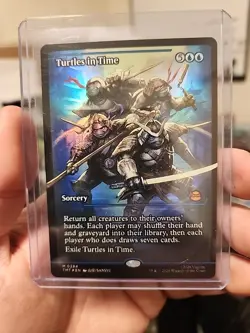 Turtles In Time Showcase Foil MTG TMNT - Image 1
