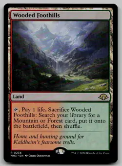 Wooded Foothills R Modern Horizons 3 236 NM - Image 1