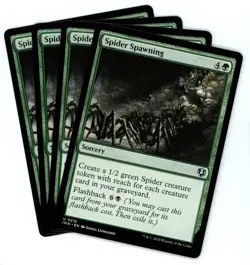 x4 Spider Spawning - Innistrad Remastered - MTG - NM/M - Image 1
