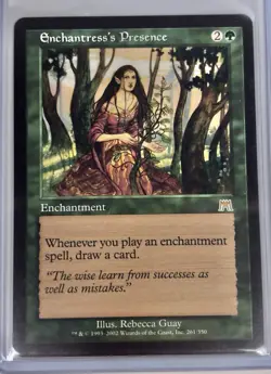 MTG Enchantress's Presence - Onslaught Regular Rare #261 - Image 1