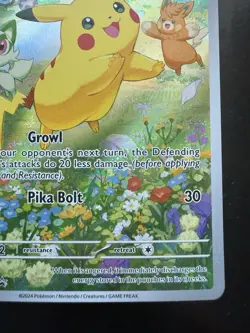 Pokemon Pikachu SVP 088 Black Star Promo Paldea Adventure Chest (NM) - Image 5