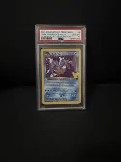 2021 POKEMON CELEBRATIONS CLASSIC COLLECTION #8 DARK GYARADOS-HOLO PSA 10 - Image 1