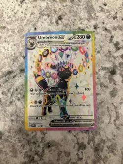 Pokemon Umbreon ex SVP176 Sv: Scarlet & Violet Promo Full Art Holo EX 280 HP - Image 2