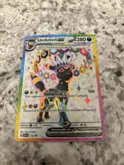 Pokemon Umbreon ex SVP176 Sv: Scarlet & Violet Promo Full Art Holo EX 280 HP - Image 3