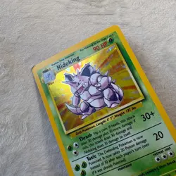 1999 Pokemon NIDOKING Holo Foil Base Set 11/102 - NM - Image 3