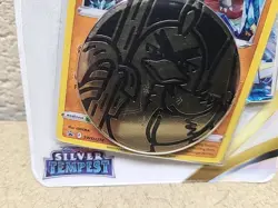 Pokemon Silver Tempest CheckLane Blister Booster Pack Black Star Promo Cranidos - Image 4
