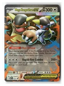 Mega Kangaskhan ex 025 Promo Mega Evolutions Pokemon Near Mint - Image 1